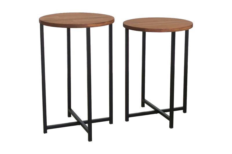 Sohvapöytä Ugen 35x35x35 cm Pyöreä, Tammi