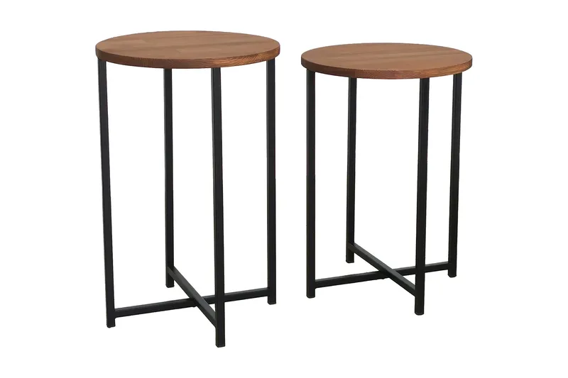 Sohvapöytä Ugen 35x35x35 cm Pyöreä, Tammi