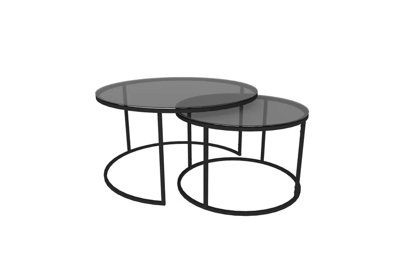 Sohvapöytä Urayasu 60 cm - Musta - Huonekalut - Pöytä & ruokailuryhmä - Sohvapöytä