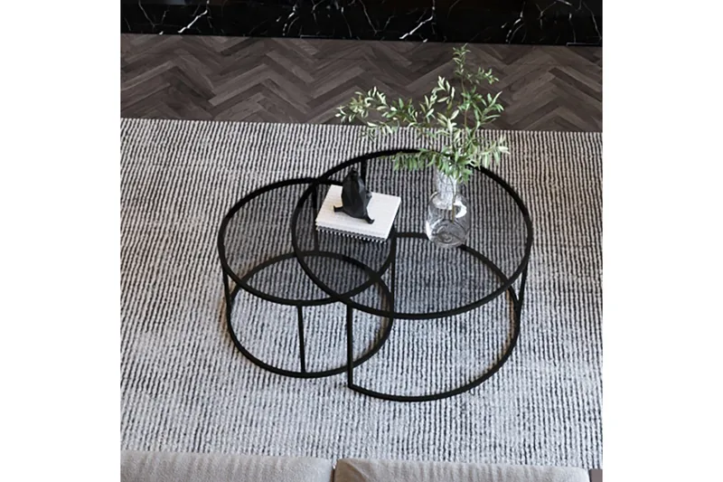 Sohvapöytä Urayasu 60 cm - Musta - Huonekalut - Pöytä & ruokailuryhmä - Sohvapöytä