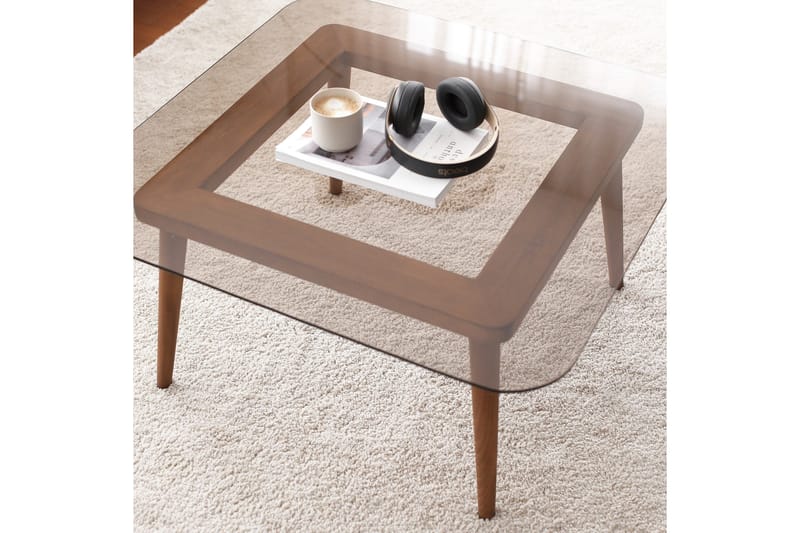 Sohvapöytä Vaahvalti 80 cm - Pronssi - Huonekalut - Pöytä & ruokailuryhmä - Sohvapöytä