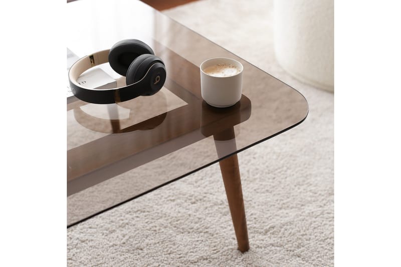 Sohvapöytä Vaahvalti 80 cm - Pronssi - Huonekalut - Pöytä & ruokailuryhmä - Sohvapöytä