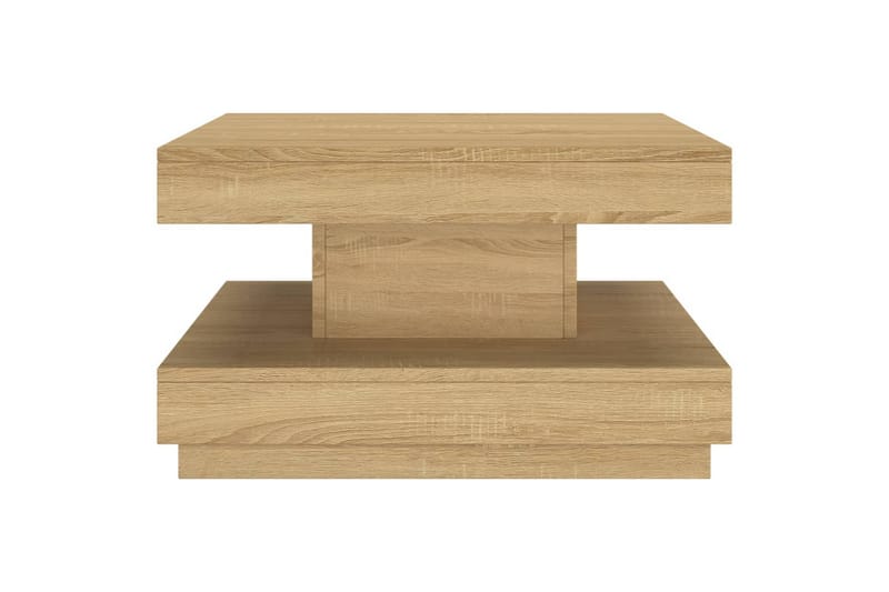 Sohvapöytä vaaleanruskea 60x60x35 cm MDF - Ruskea - Huonekalut - Pöytä & ruokailuryhmä - Sohvapöytä