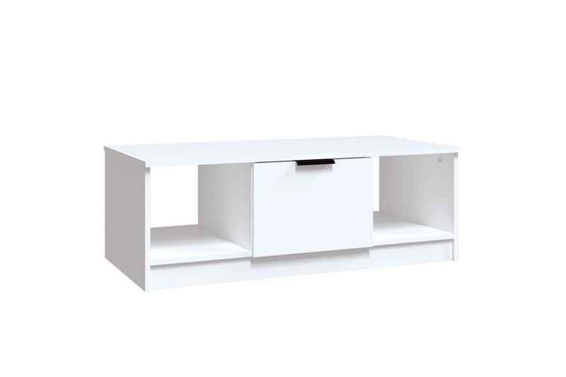 Sohvapöytä valkoinen 102x50x36 cm tekninen puu - Valkoinen - Huonekalut - Pöytä & ruokailuryhmä - Sohvapöytä