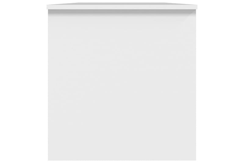 Sohvapöytä valkoinen 102x50x52,5 cm tekninen puu - Valkoinen - Huonekalut - Pöytä & ruokailuryhmä - Sohvapöytä