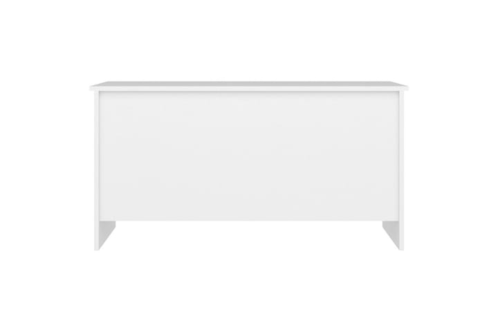 Sohvapöytä valkoinen 102x55,5x52,5 cm tekninen puu - Valkoinen - Sohvapöytä