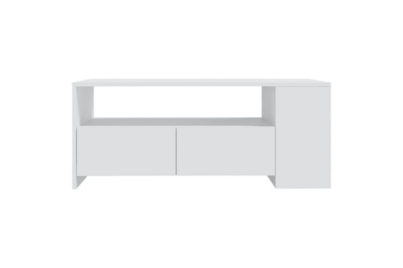 Sohvapöytä valkoinen 102x55x45 cm tekninen puu - Valkoinen - Huonekalut - Pöytä & ruokailuryhmä - Sohvapöytä