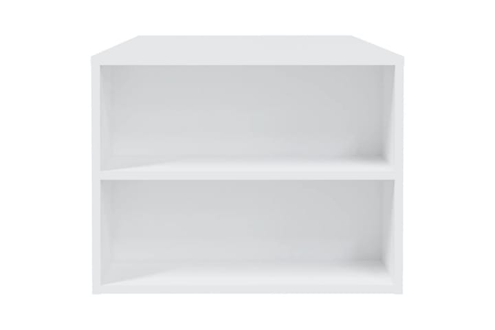 Sohvapöytä valkoinen 102x55x45 cm tekninen puu - Valkoinen - Sohvapöytä