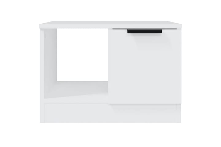 Sohvapöytä valkoinen 50x50x36 cm tekninen puu - Valkoinen - Sohvapöytä
