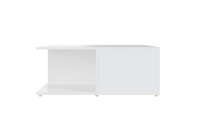 Sohvapöytä valkoinen 80x80x31 cm lastulevy - Huonekalut - Pöytä & ruokailuryhmä - Sohvapöytä