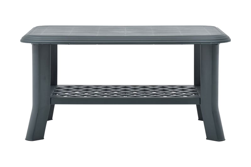 Sohvapöytä vihreä 90x60x46 cm muovi - Vihreä - Huonekalut - Pöytä & ruokailuryhmä - Sohvapöytä