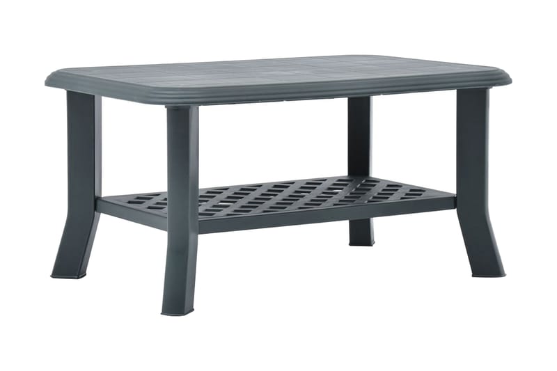 Sohvapöytä vihreä 90x60x46 cm muovi - Vihreä - Huonekalut - Pöytä & ruokailuryhmä - Sohvapöytä