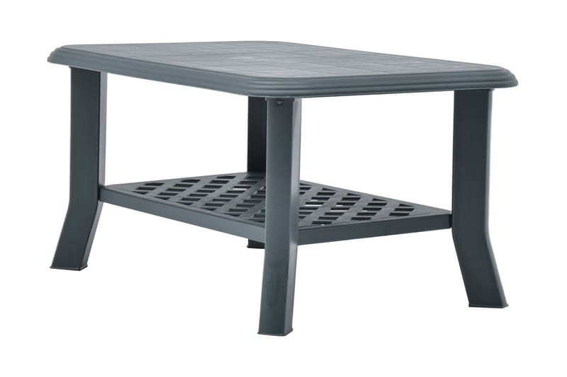 Sohvapöytä vihreä 90x60x46 cm muovi - Vihreä - Huonekalut - Pöytä & ruokailuryhmä - Sohvapöytä