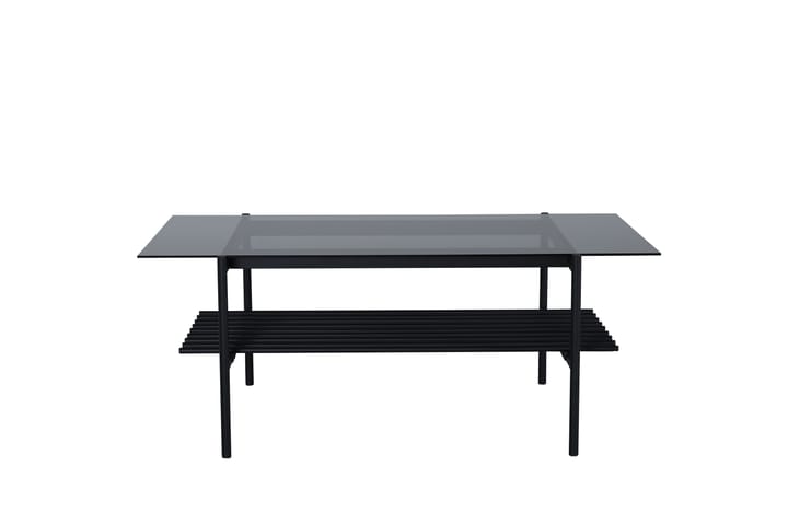 Sohvapöytä Von Staf 120 cm Lasi/Musta - Sohvapöytä