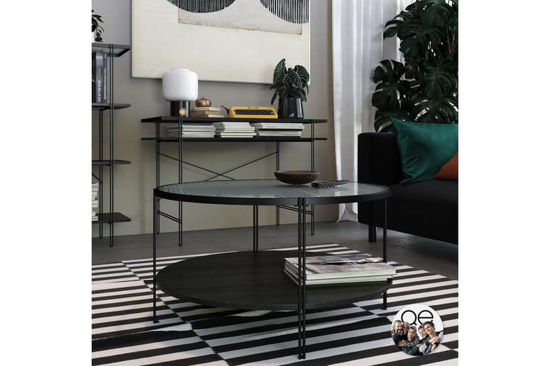 Sohvapöytä Wainright - Musta - Huonekalut - Pöytä & ruokailuryhmä - Sohvapöytä