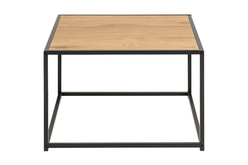 Sohvapöytä Walmon 60 cm, Ruskea/Musta