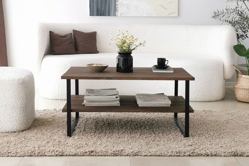 Sohvapöytä Wanite 85x60x85 cm - Ruskea - Huonekalut - Pöytä & ruokailuryhmä - Sohvapöytä