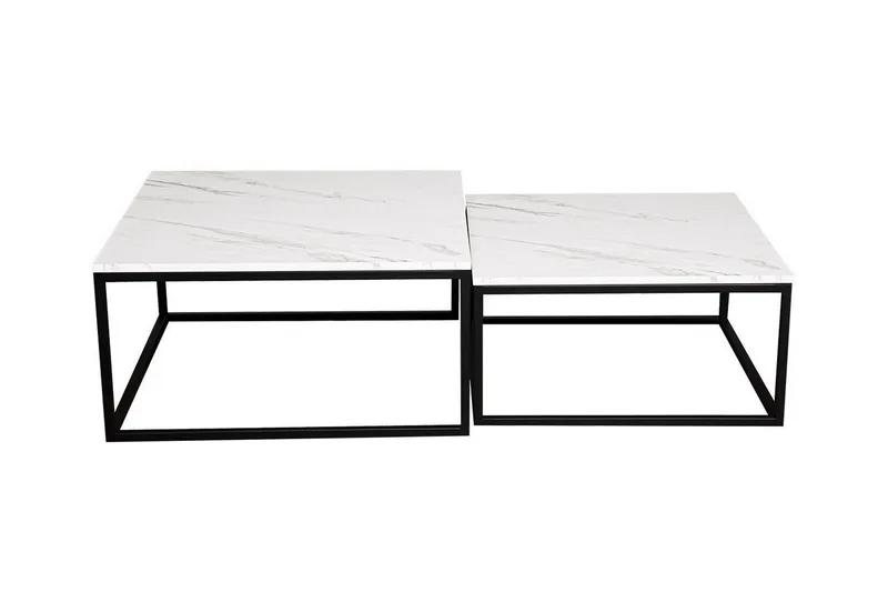 Sohvapöytä Wardner 76 cm, Musta