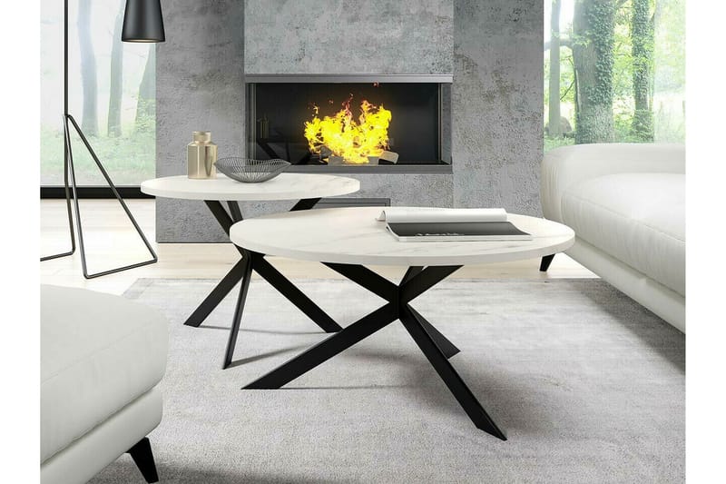 Sohvapöytä Wardner - Musta - Huonekalut - Pöytä & ruokailuryhmä - Sohvapöytä