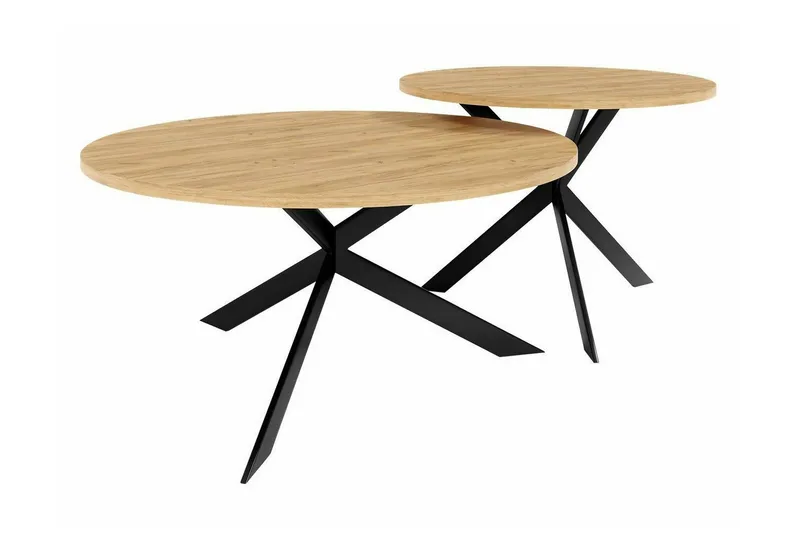 Sohvapöytä Wardner, Musta