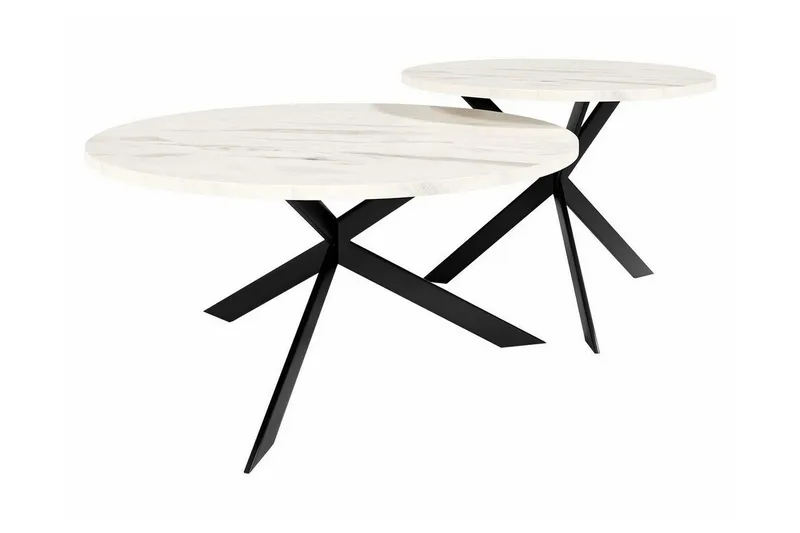 Sohvapöytä Wardner, Musta