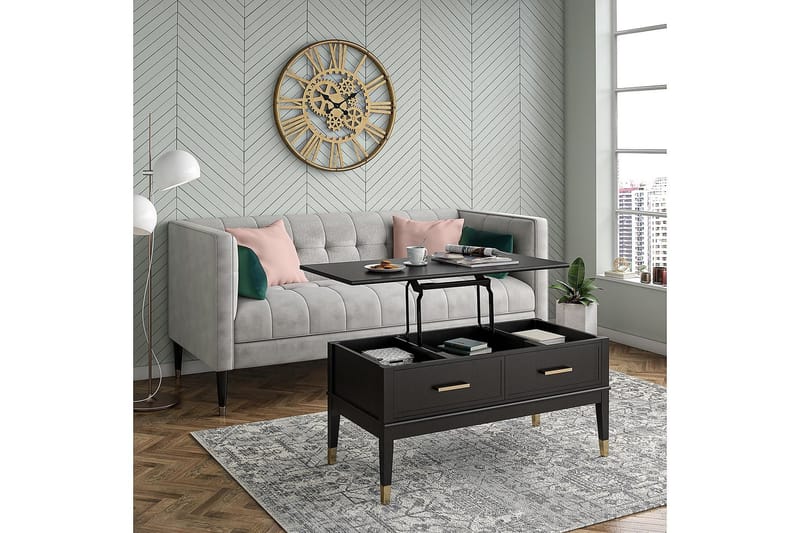 Sohvapöytä Westerleigh 106 cm Korkeussäätö säilytys Laatikko - CosmoLiving - Huonekalut - Pöytä & ruokailuryhmä - Sohvapöytä