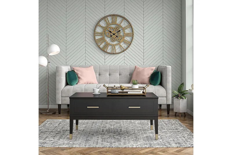 Sohvapöytä Westerleigh 106 cm Korkeussäätö säilytys Laatikko - CosmoLiving - Huonekalut - Pöytä & ruokailuryhmä - Sohvapöytä