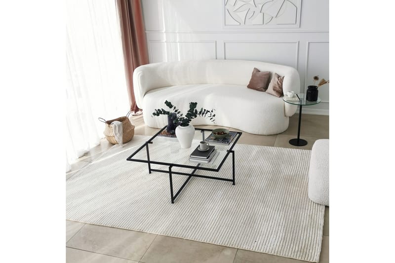 Sohvapöytä Wifst 85x35x85 cm - Musta - Huonekalut - Pöytä & ruokailuryhmä - Sohvapöytä