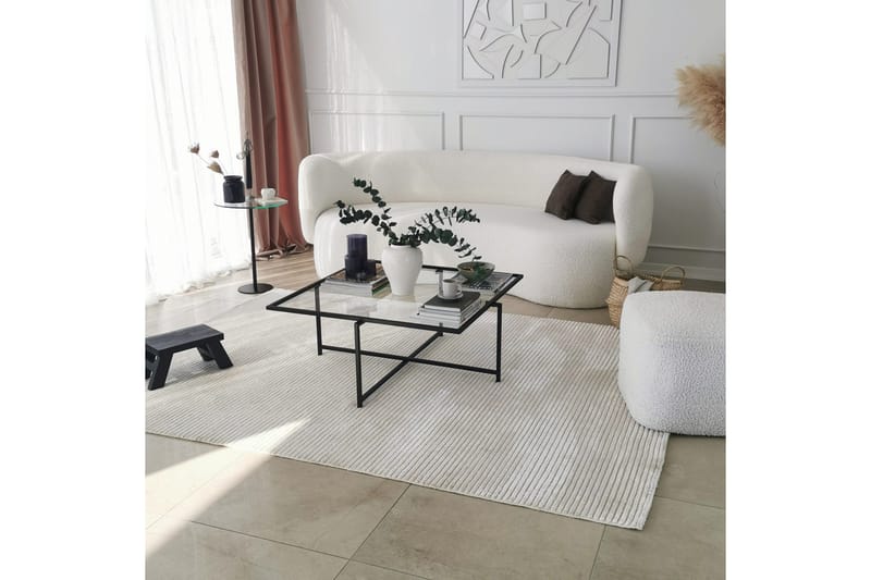 Sohvapöytä Wifst 85x35x85 cm - Musta - Huonekalut - Pöytä & ruokailuryhmä - Sohvapöytä