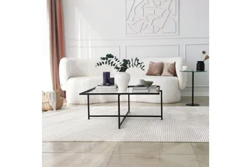Sohvapöytä Wifst 85x35x85 cm - Musta - Huonekalut - Pöytä & ruokailuryhmä - Sohvapöytä