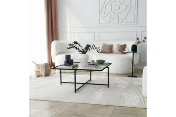 Sohvapöytä Wifst 85x35x85 cm - Musta - Huonekalut - Pöytä & ruokailuryhmä - Sohvapöytä