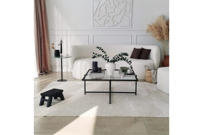 Sohvapöytä Wifst 85x35x85 cm - Musta - Huonekalut - Pöytä & ruokailuryhmä - Sohvapöytä