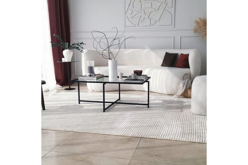 Sohvapöytä Wifst 94x35x94 cm - Musta - Huonekalut - Pöytä & ruokailuryhmä - Sohvapöytä