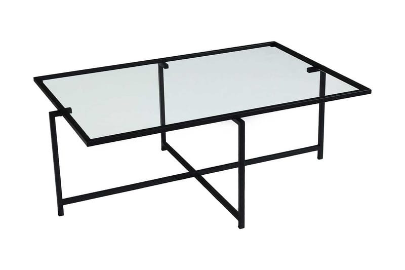 Sohvapöytä Wifst 94x35x94 cm, Musta