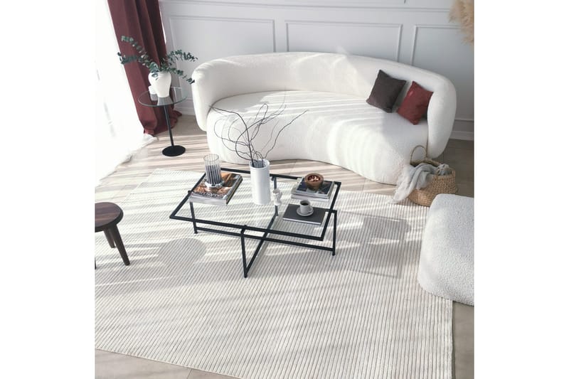 Sohvapöytä Wifst 94x35x94 cm - Musta - Huonekalut - Pöytä & ruokailuryhmä - Sohvapöytä