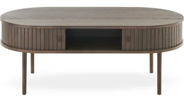 Sohvapöytä Yngvar 120x60 cm - Ruskeaksi lakattu tammi - Huonekalut - Pöytä & ruokailuryhmä - Sohvapöytä