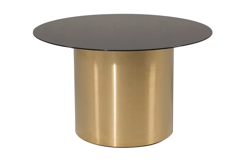 Sohvapöytä Ystad Pyöreä 75 cm, Musta