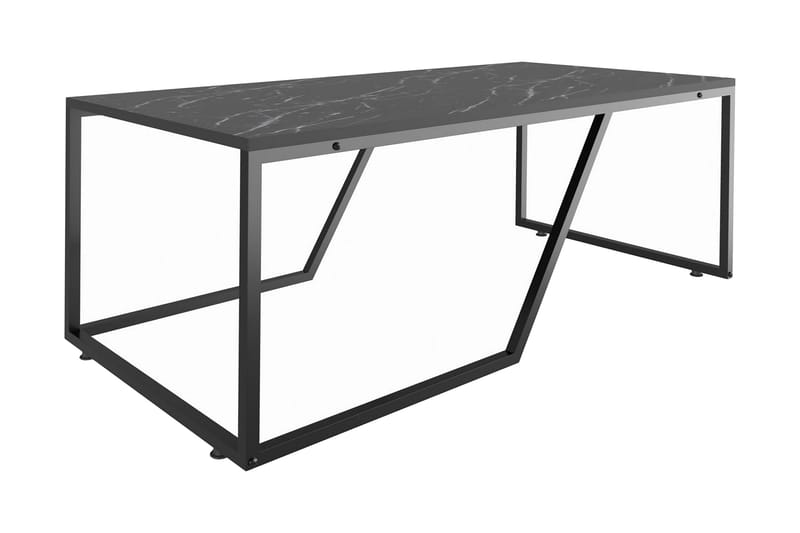 Sohvapöytä Zakkum 60x48x120 cm - Musta - Huonekalut - Pöytä & ruokailuryhmä - Sohvapöytä