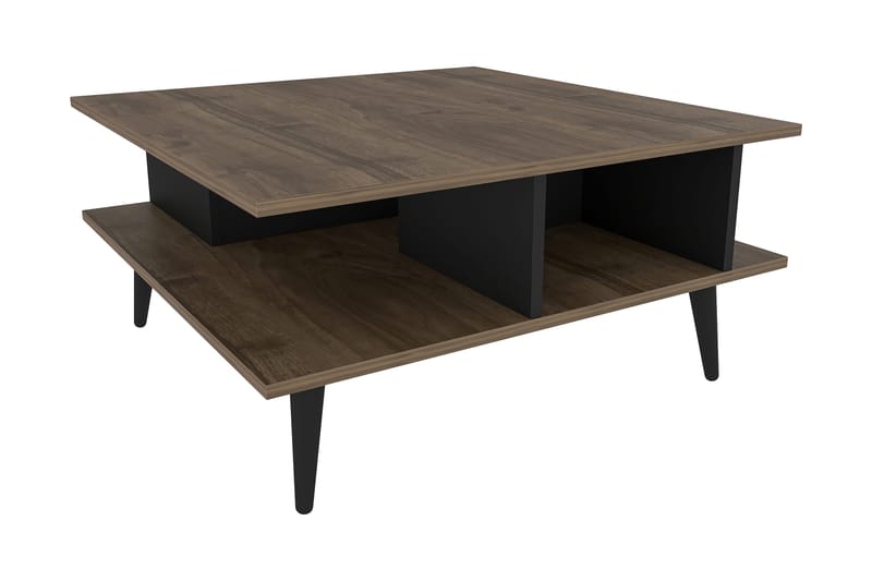 Sohvapöytä Zakkum 89x44x89 cm - Ruskea - Huonekalut - Pöytä & ruokailuryhmä - Sohvapöytä