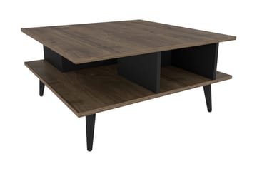 Sohvapöytä Zakkum 89x44x89 cm - Ruskea - Huonekalut - Pöytä & ruokailuryhmä - Sohvapöytä