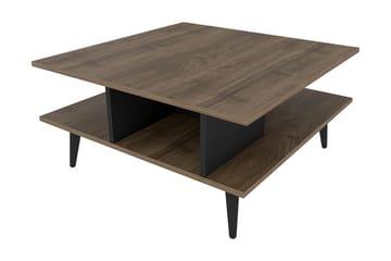 Sohvapöytä Zakkum 89x44x89 cm - Ruskea - Huonekalut - Pöytä & ruokailuryhmä - Sohvapöytä