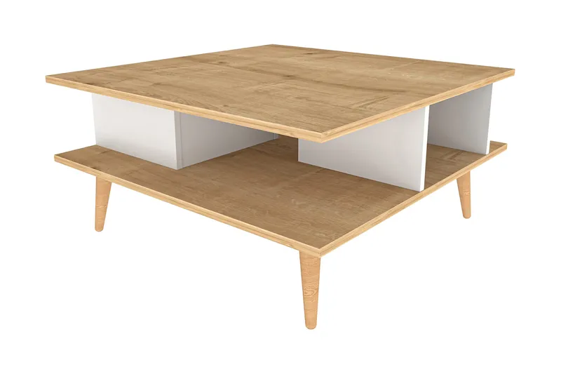 Sohvapöytä Zakkum 89x44x89 cm, Tammi