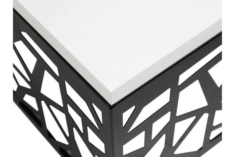 Sohvapöytä Palisa 60 cm - Musta/Valkoinen - Huonekalut - Pöytä & ruokailuryhmä - Sohvapöytä