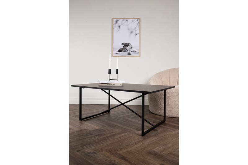 Sohvapöytä Pryor 110x70x45 cm - Musta - Huonekalut - Pöytä & ruokailuryhmä - Sohvapöytä