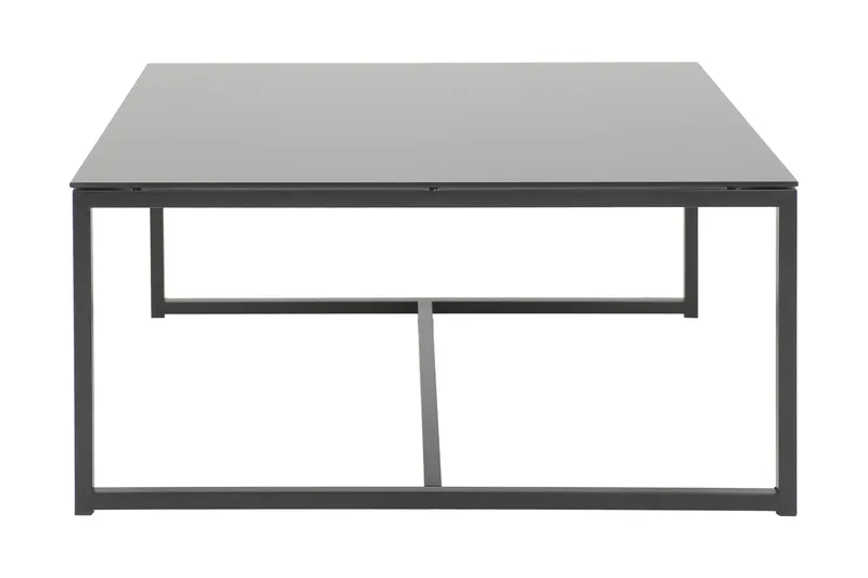 Sohvapöytä Pearce 100 cm, Lasi/Musta