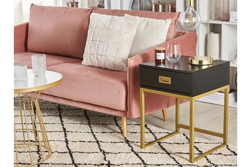 Sohvapöytä Pinellas 40 cm - Musta - Huonekalut - Pöytä & ruokailuryhmä - Sohvapöytä