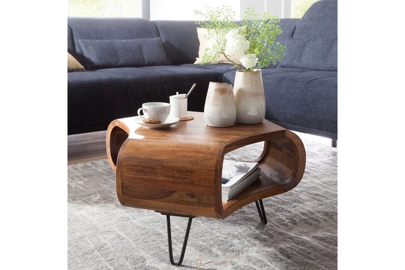 Sohvapöytä Proffer 55 cm - Puu/Luonnonväri - Huonekalut - Pöytä & ruokailuryhmä - Sohvapöytä