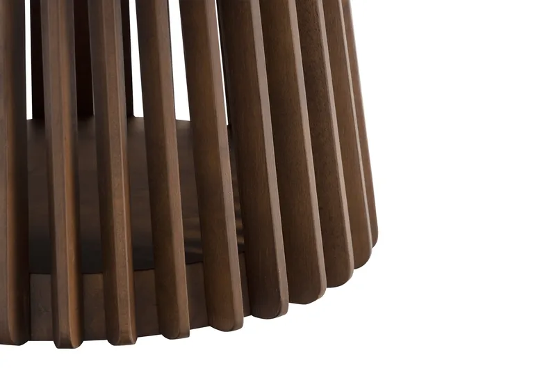 Sohvapöytä Pyöreä 86 cm - Ruskea - Huonekalut - Pöytä & ruokailuryhmä - Sohvapöytä