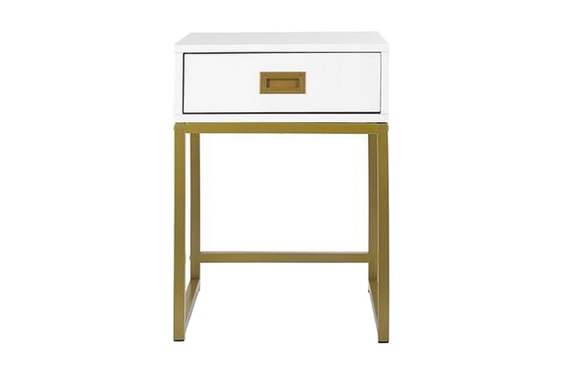 Sohvapöytä Pinellas 40 cm, Valkoinen