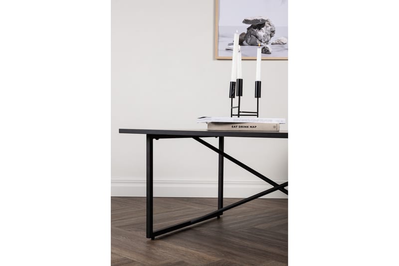 Sohvapöytä Pryor 110x70x45 cm - Musta - Huonekalut - Pöytä & ruokailuryhmä - Sohvapöytä